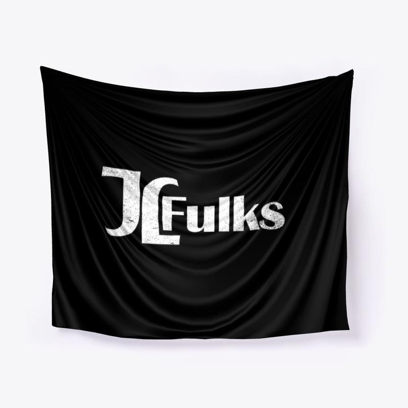 Official JL Fulks Logo Wall Tapestry